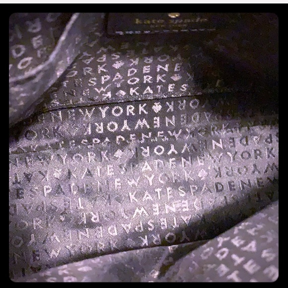 Kate Spade ♠️ Black/ White Mini CrossbodySling Bag - Picture 6 of 8